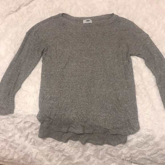 gray long sleeve/ sweater - Picture 1 of 1